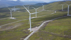 The Eneco wind farm in Lochluichart